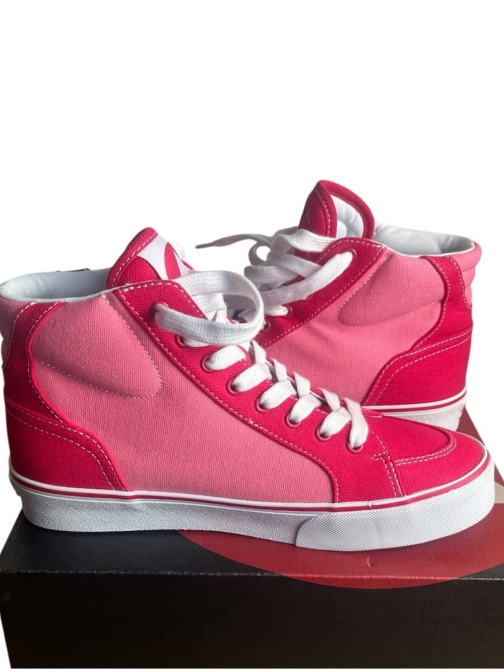 AIRWALK Hayden Pink High Tops Sneakers- Size 6 - Picture 6 of 15